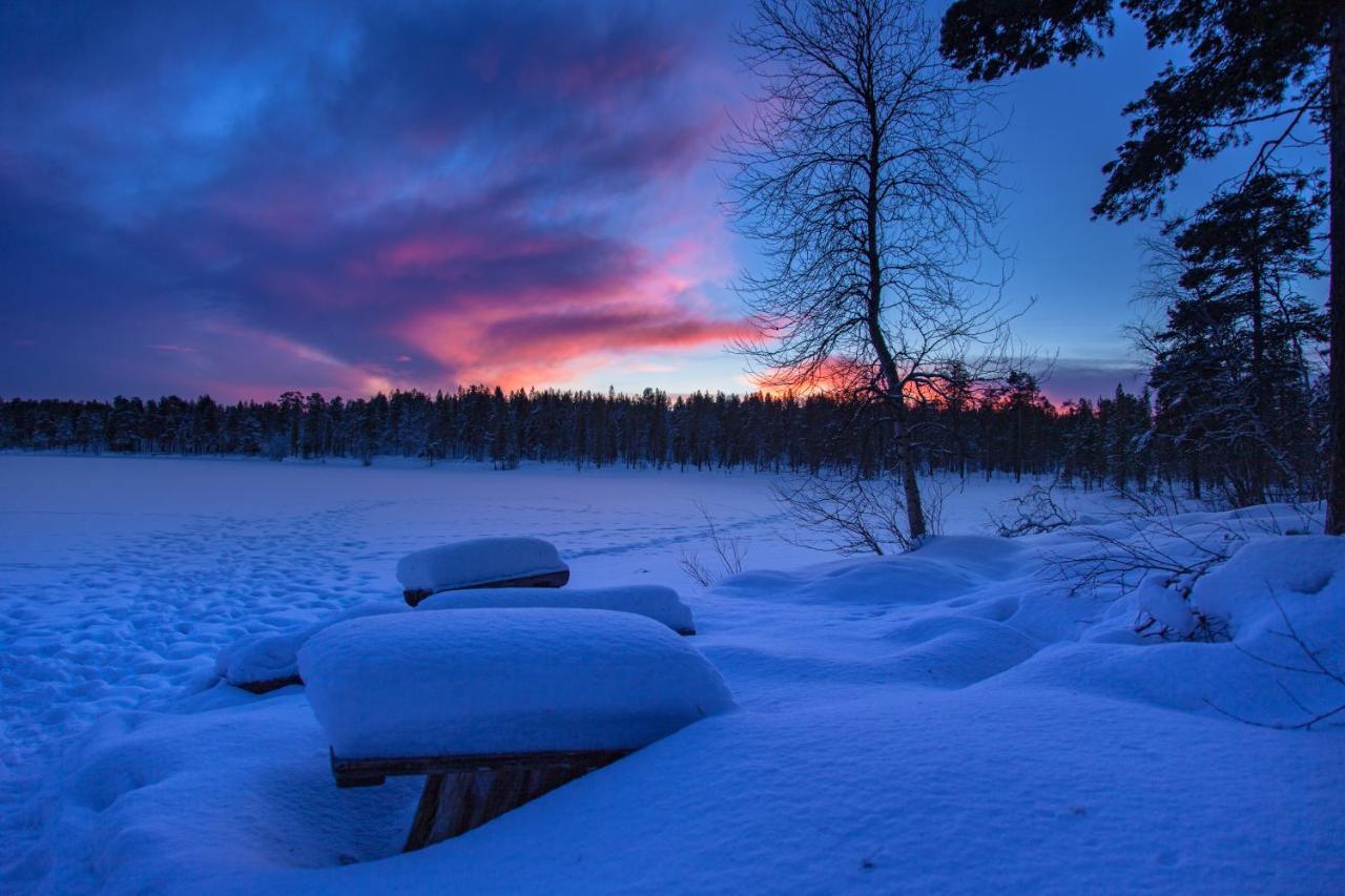 Moekki - The White Blue Wilderness Lodge Enare Exteriör bild